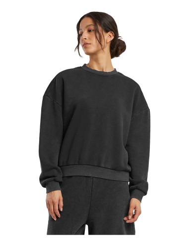 BUI-BY301-Ladies Vintage Heavy Crewneck